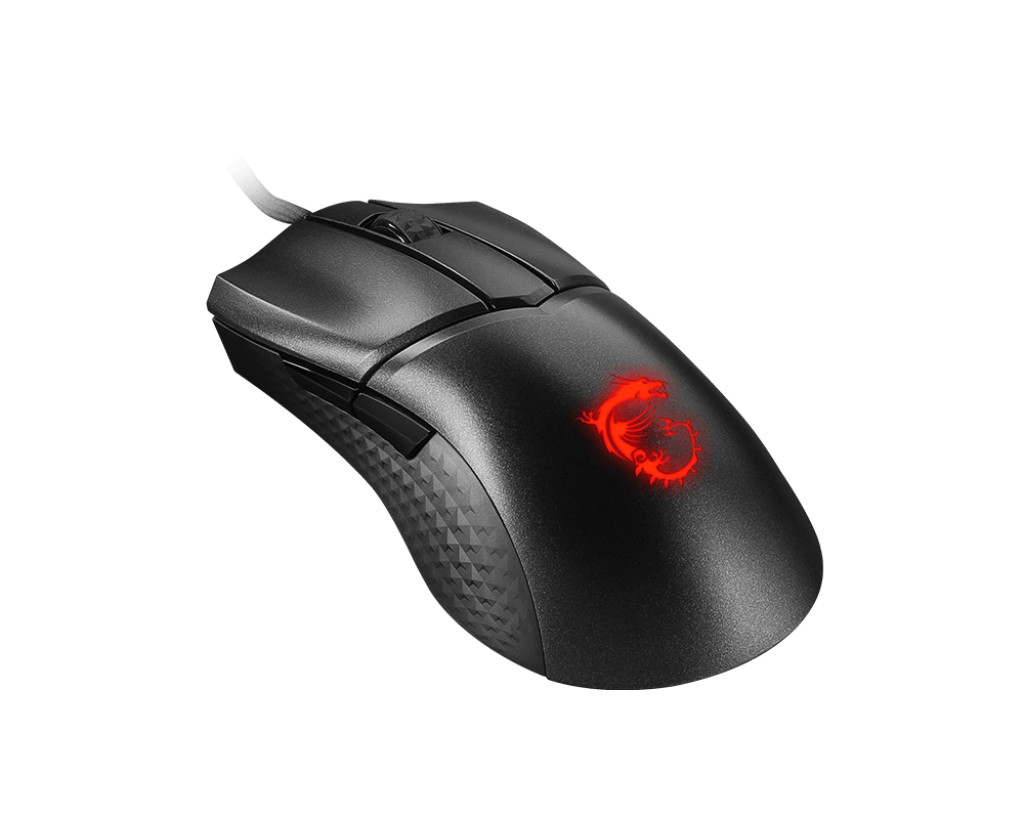 MSI Clutch GM31, Bedraad, Zwart