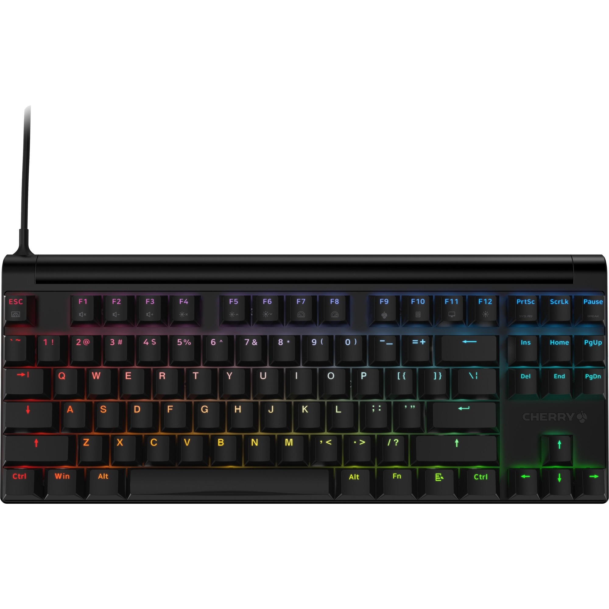 CHERRY Toetsenbord MX Board 8.0 TKL, MX Brown, Zwart