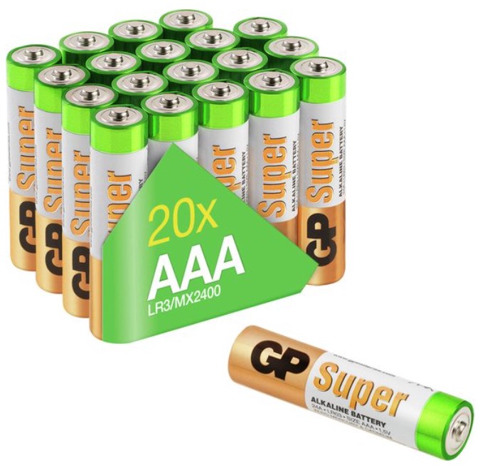 GP Super Alkaline AAA | 20 stuks