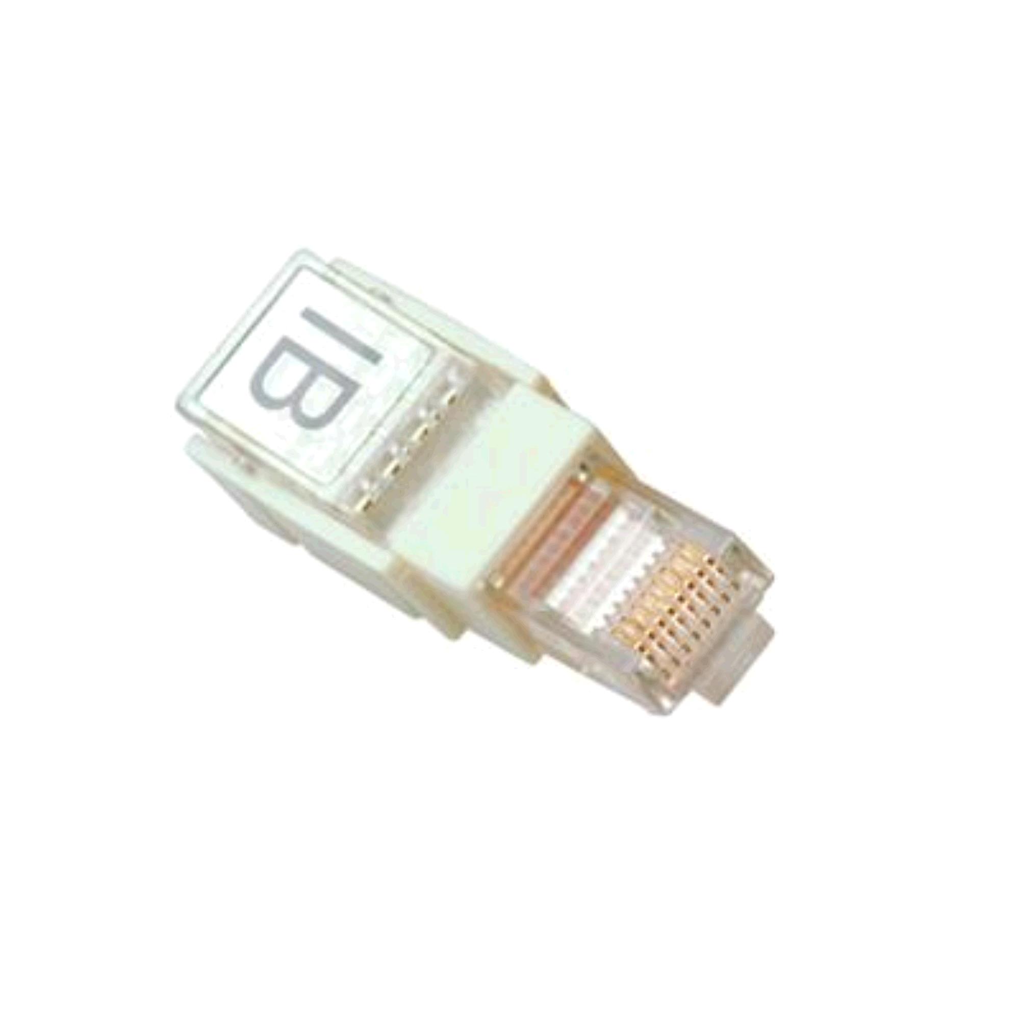 ACT Toolless RJ45 PLUG 8P/8C voor ronde kabel