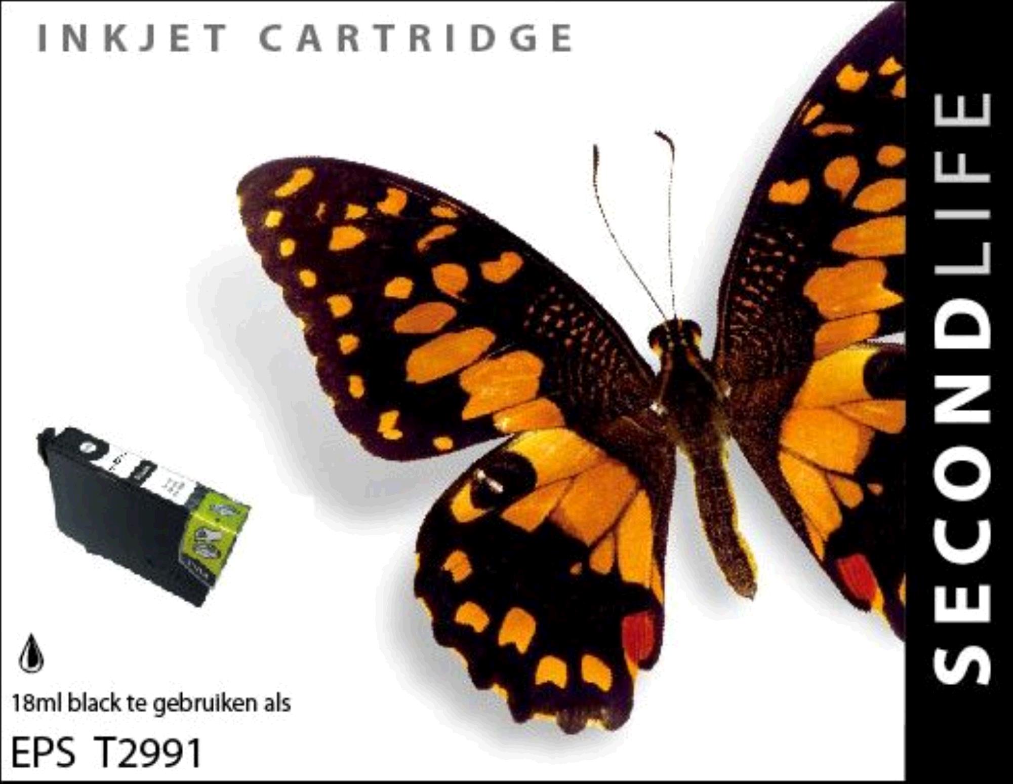 SecondLife inkt voor: Epson 29XL Zwart