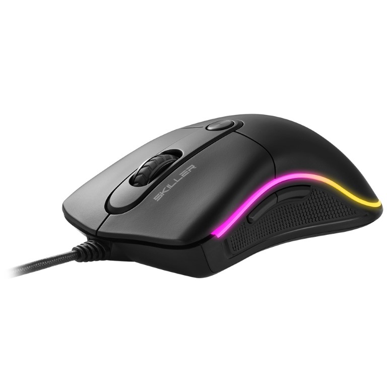 Sharkoon Skiller SGM2, Gaming muis, 6400dpi, Zwart