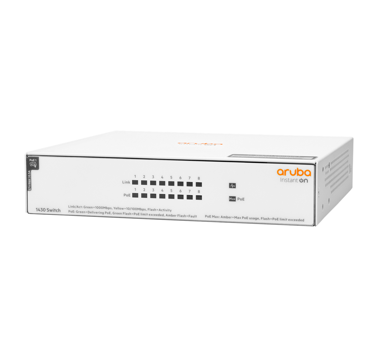 HPE Aruba IOn 1430 8G PoE (AF)