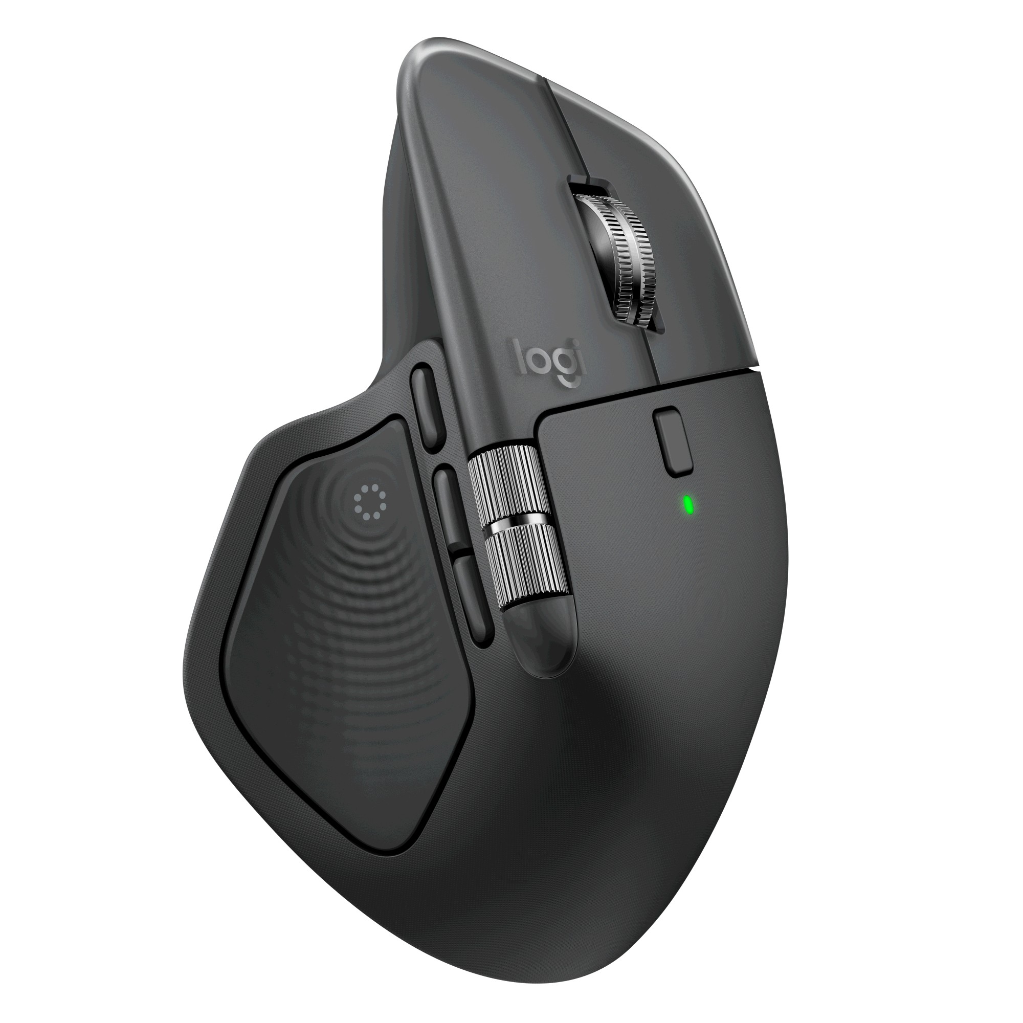 Logitech Muis MX Master 4 Graphite, Draadloos, USB-A, BT 5.1, 8000 DPI,