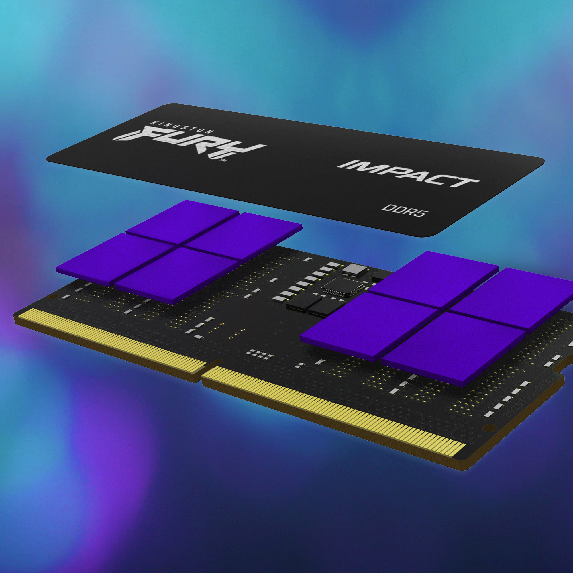 Kingston Fury Impact KF556S40IB-16 - 16GB - DDR5 - 5600MHz - SODIMM 