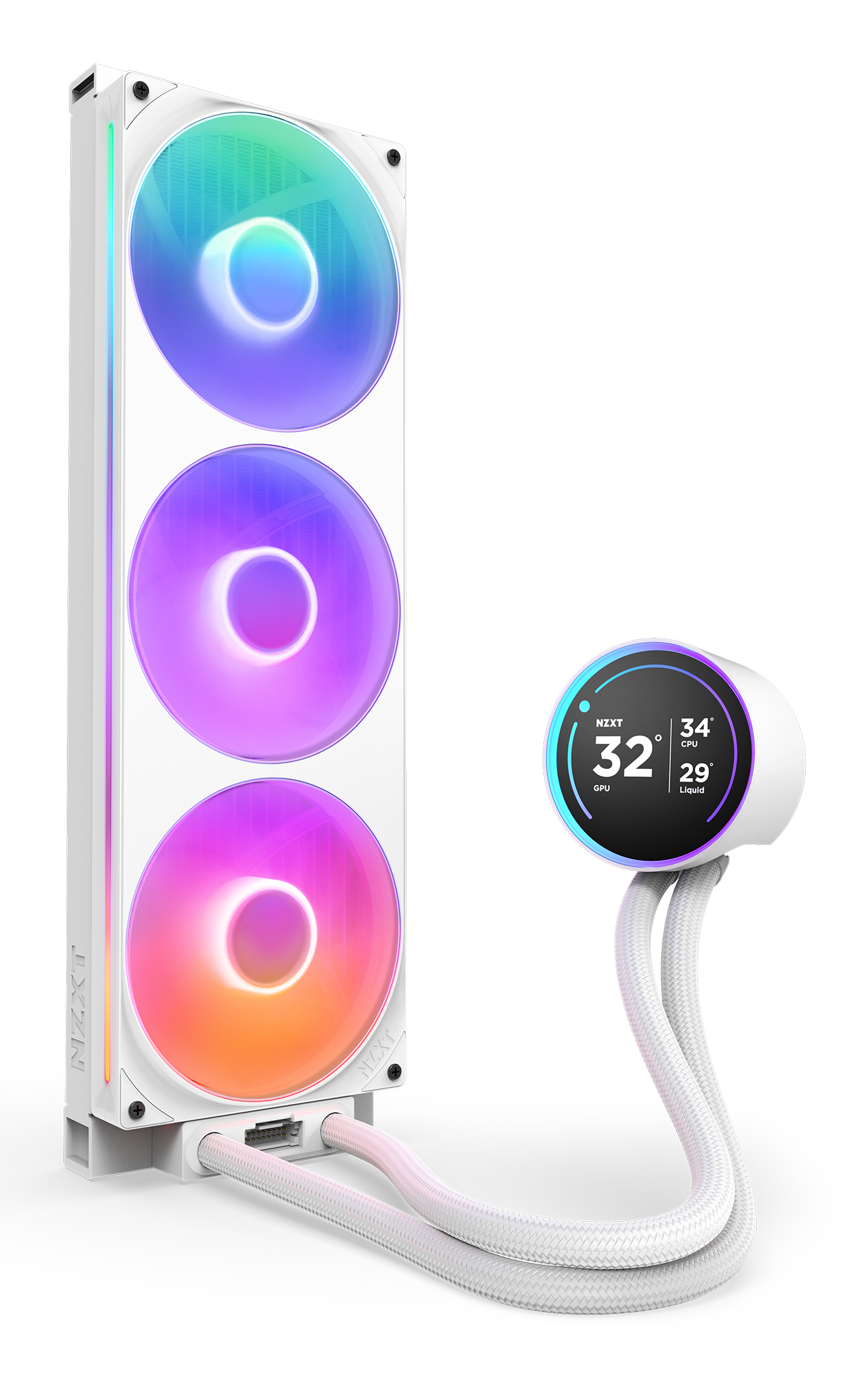 NZXT Kraken Elite 420 RGB (2025) Wit