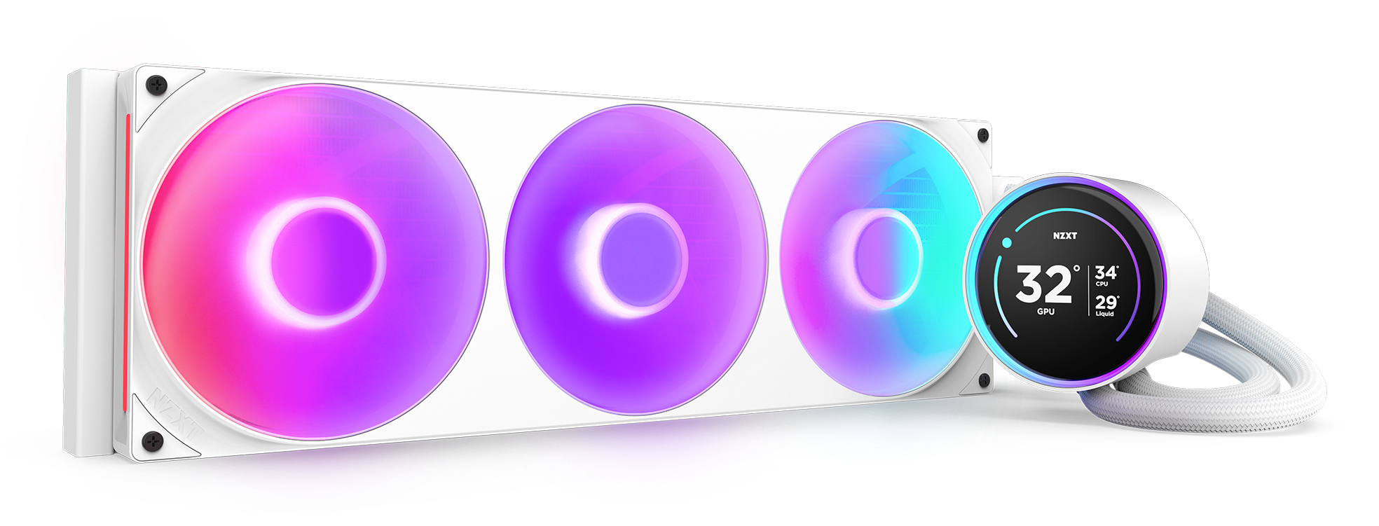 NZXT Kraken Elite 420 RGB (2025) Wit
