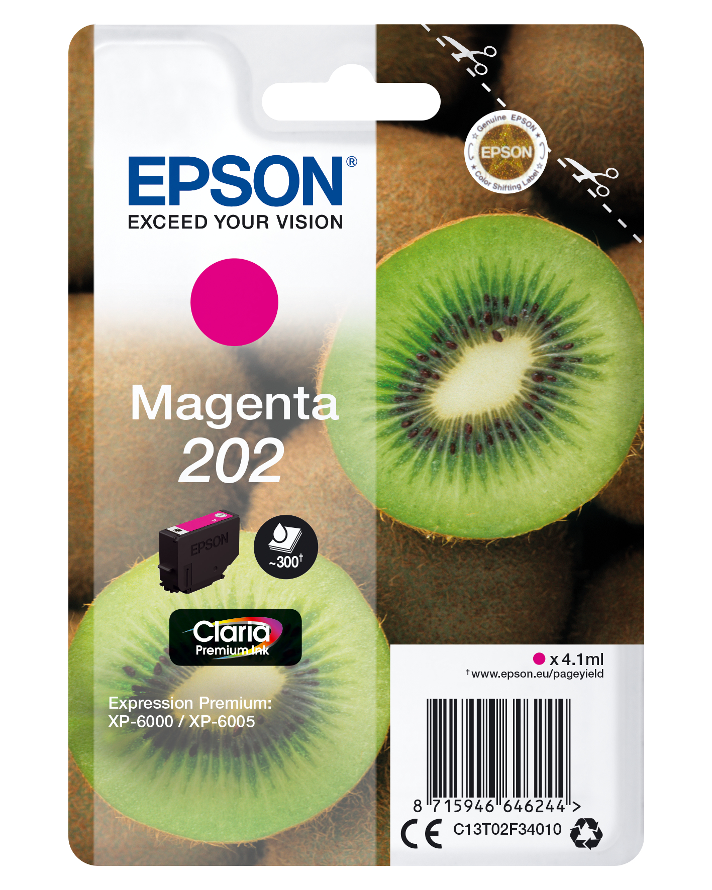 Epson 202 Kiwi Magenta Epson 202 Kiwi Magenta