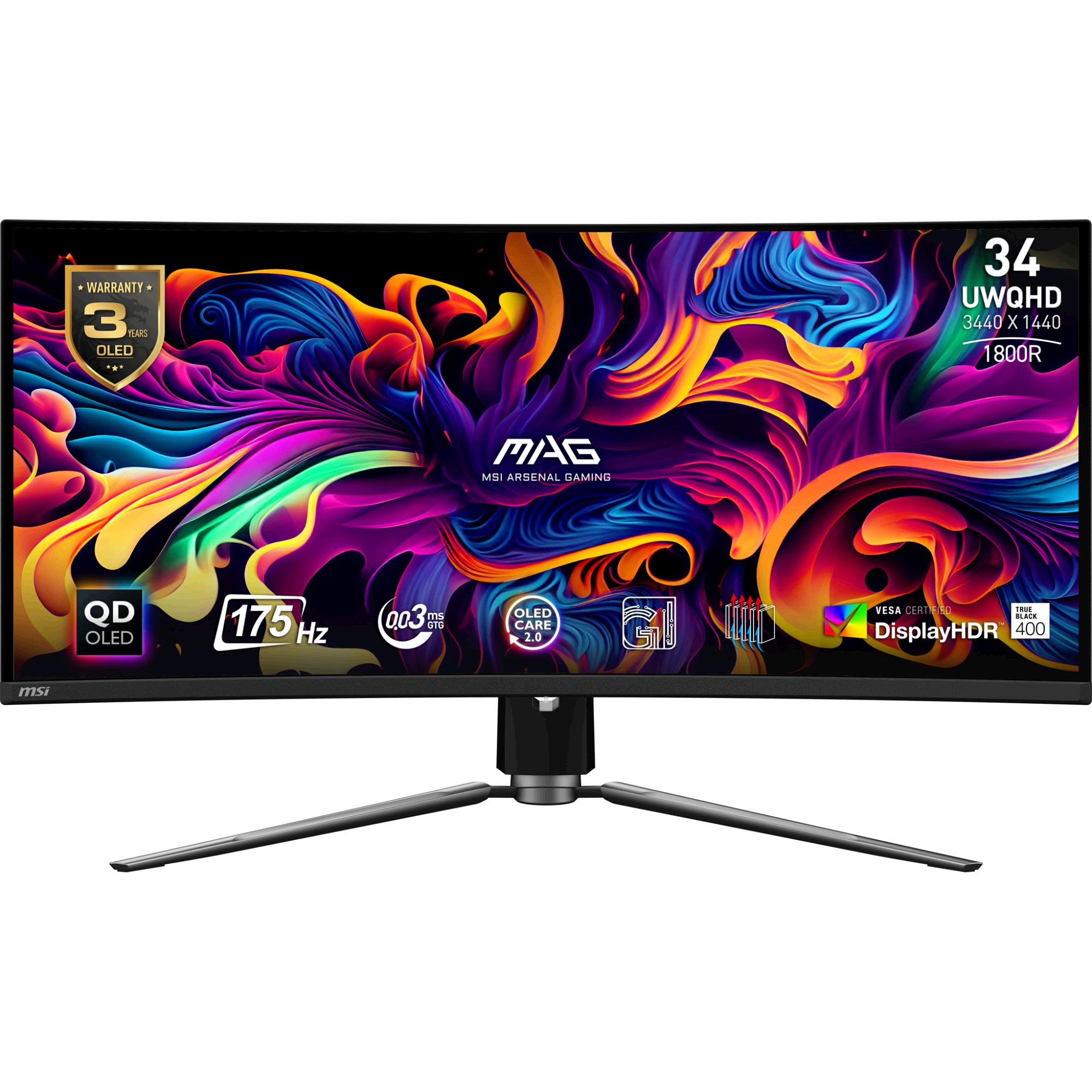 MSI MAG 341CQP QD-OLED MSI MAG 341CQP QD-OLED