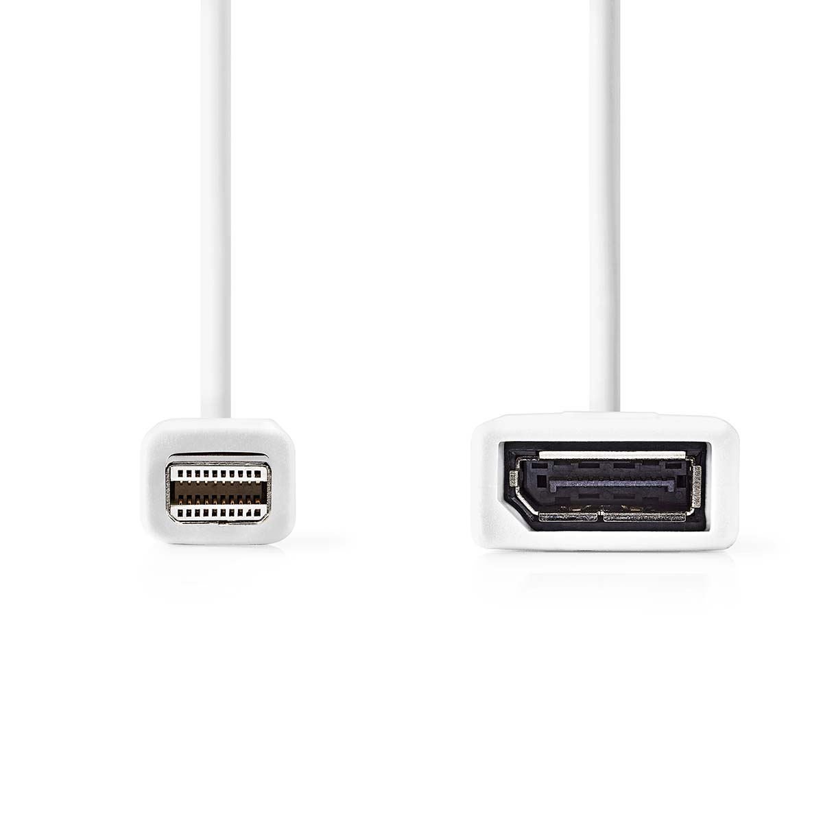 Nedis Displayport | Mini-DP (m) > DP (f), 0,2m, Wit