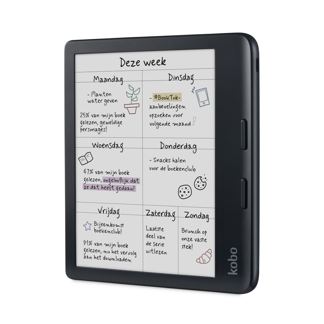 Kobo Libra Colour Zwart