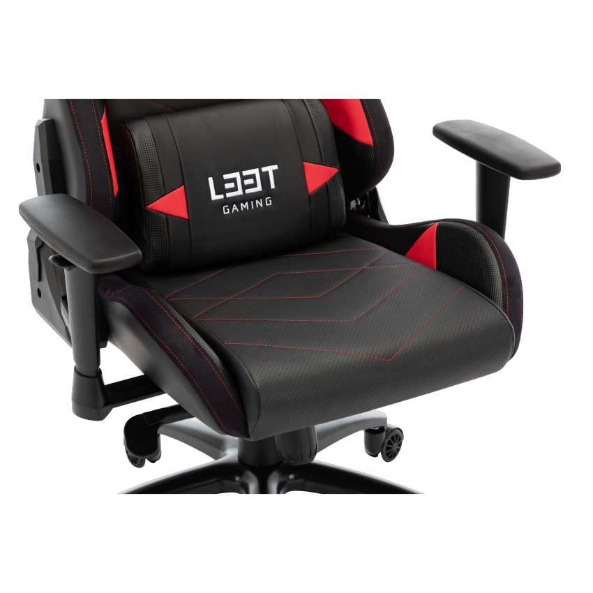 L33T Gaming Elite V4 Rood/Zwart
