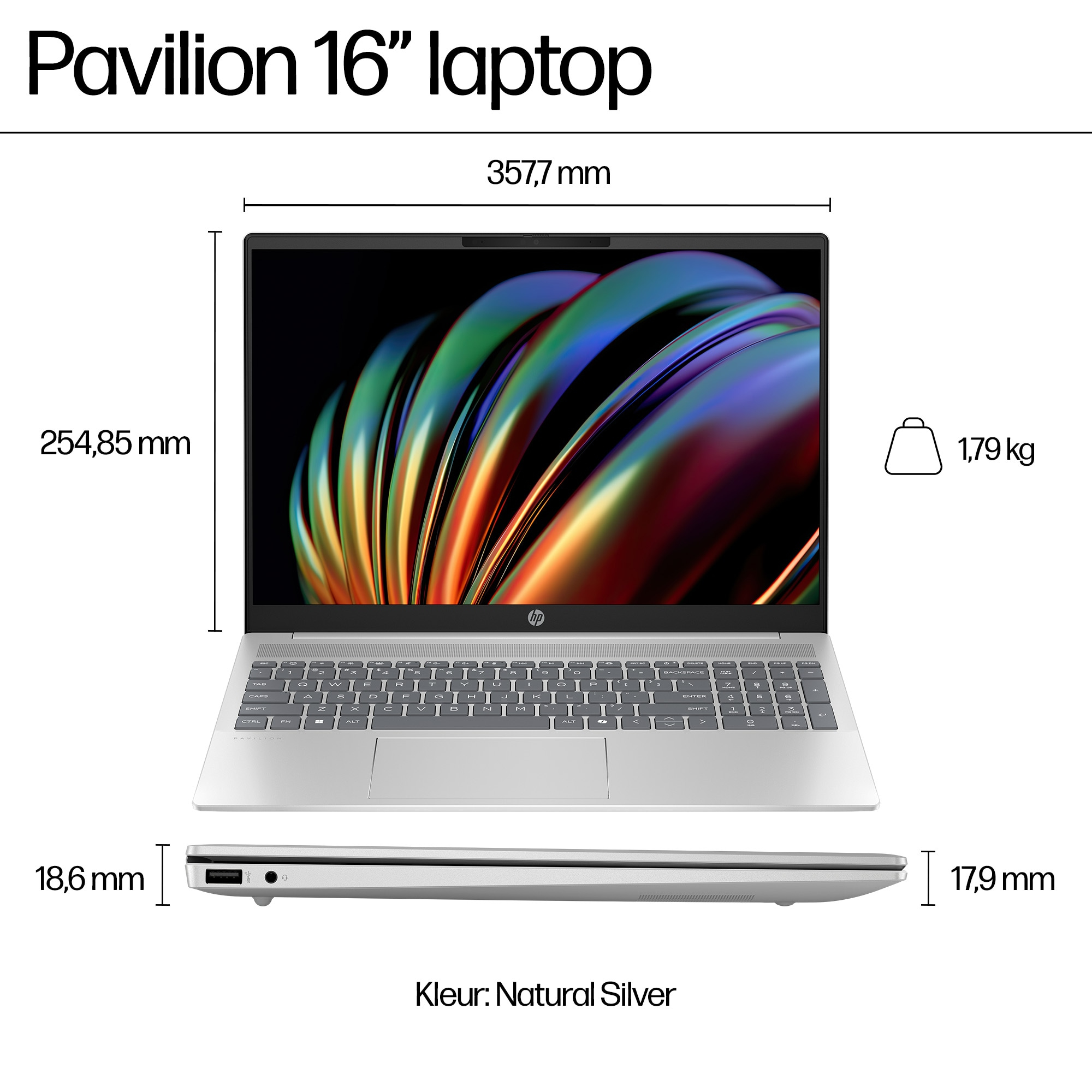 HP Pavilion 16-af0038nd
