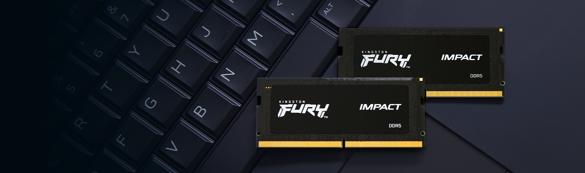 Kingston Fury Impact  - 32GB Kit - DDR5 - 4800Mhz - SO-DIMM - INTEL