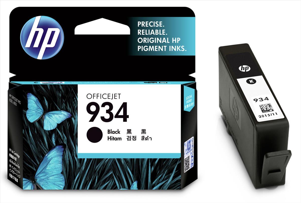 HP inkt #934, C2P19AE, Zwart