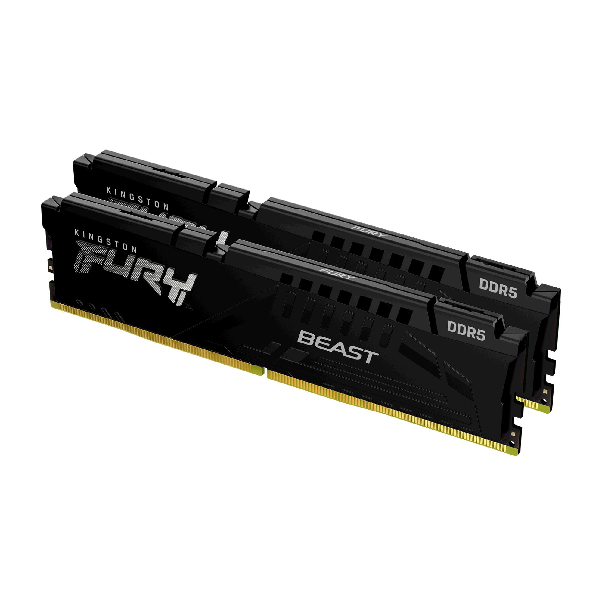 Kingston 16GB Kit DDR5 FURY Beast Black