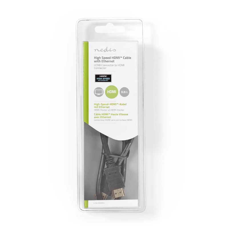 Nedis HDMI Kabel 1.4 | CVGB34000BK05