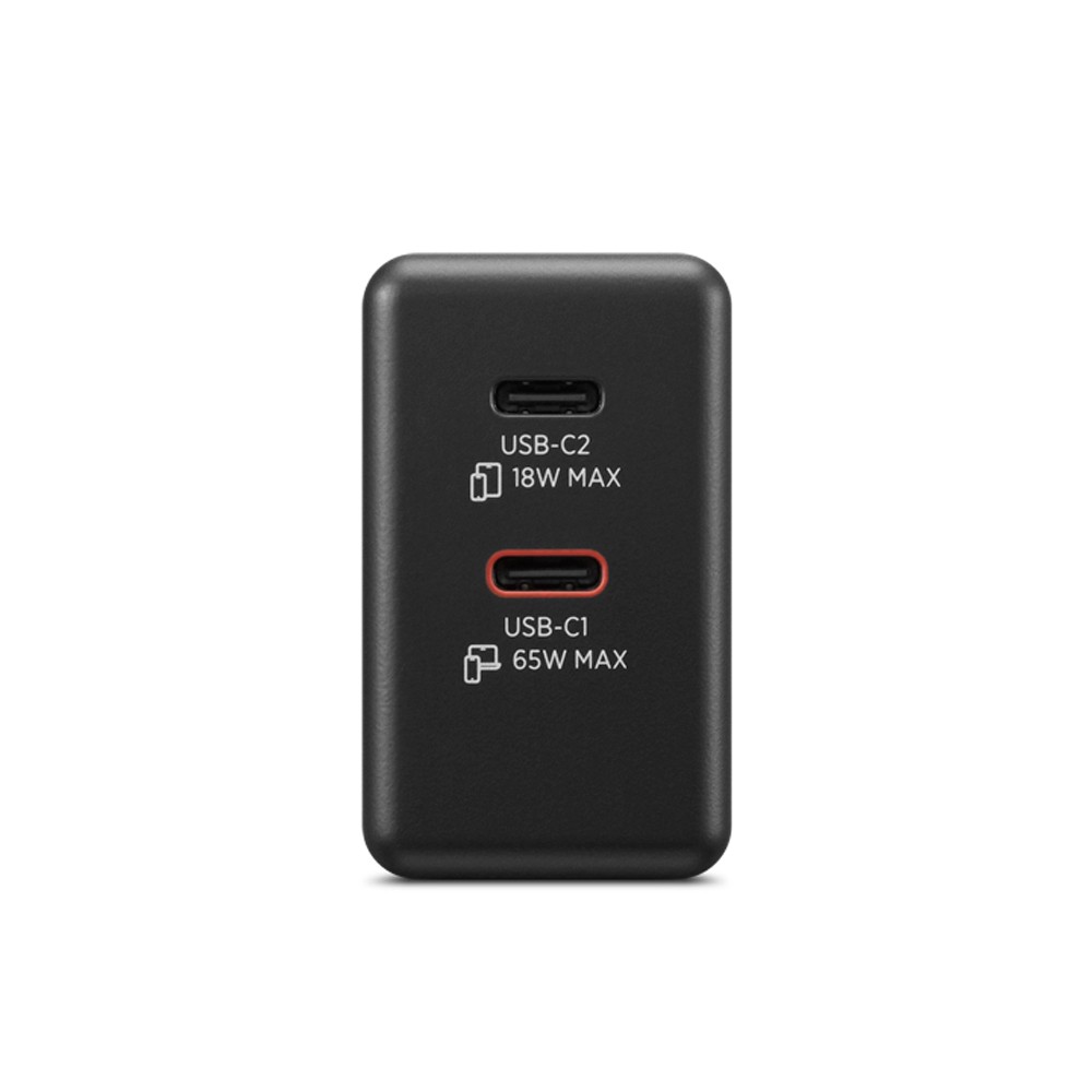 Lenovo Dual USB-C 65W GaN Lader