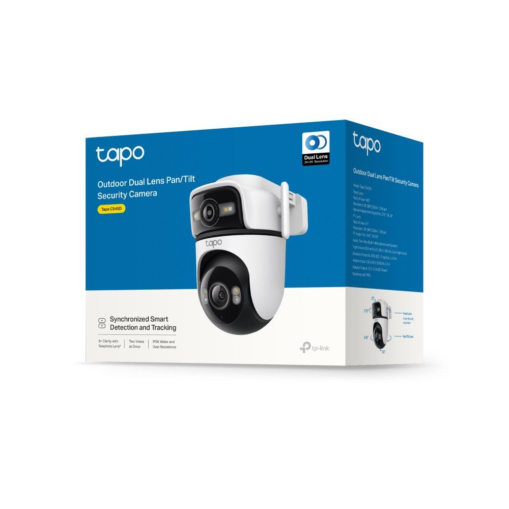 TP-Link Tapo C545D Outdoor Dual Lens Security Wi-Fi Camera