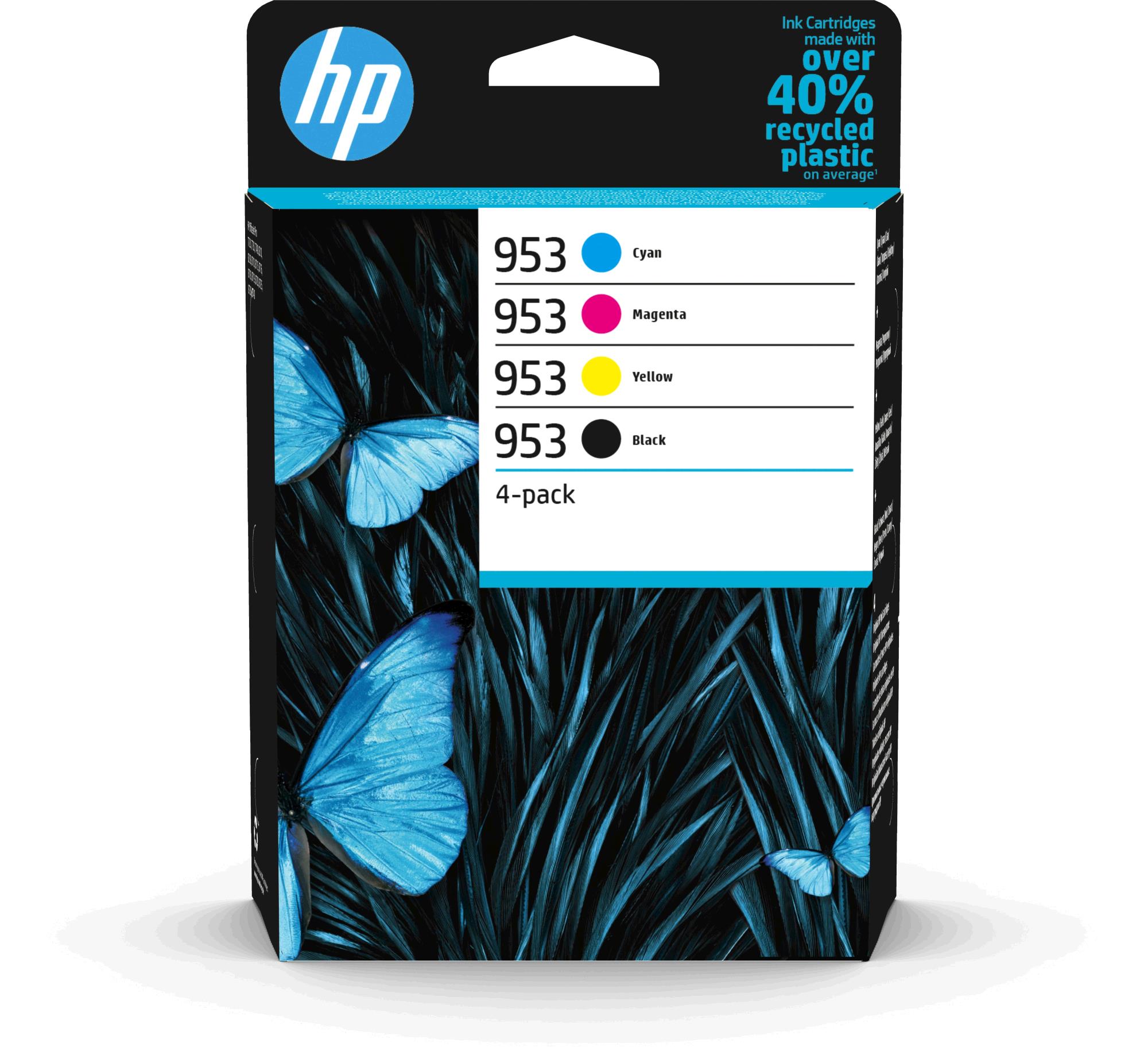 HP inkt #953, 6ZC69AE, C/M/Y/K Multipack