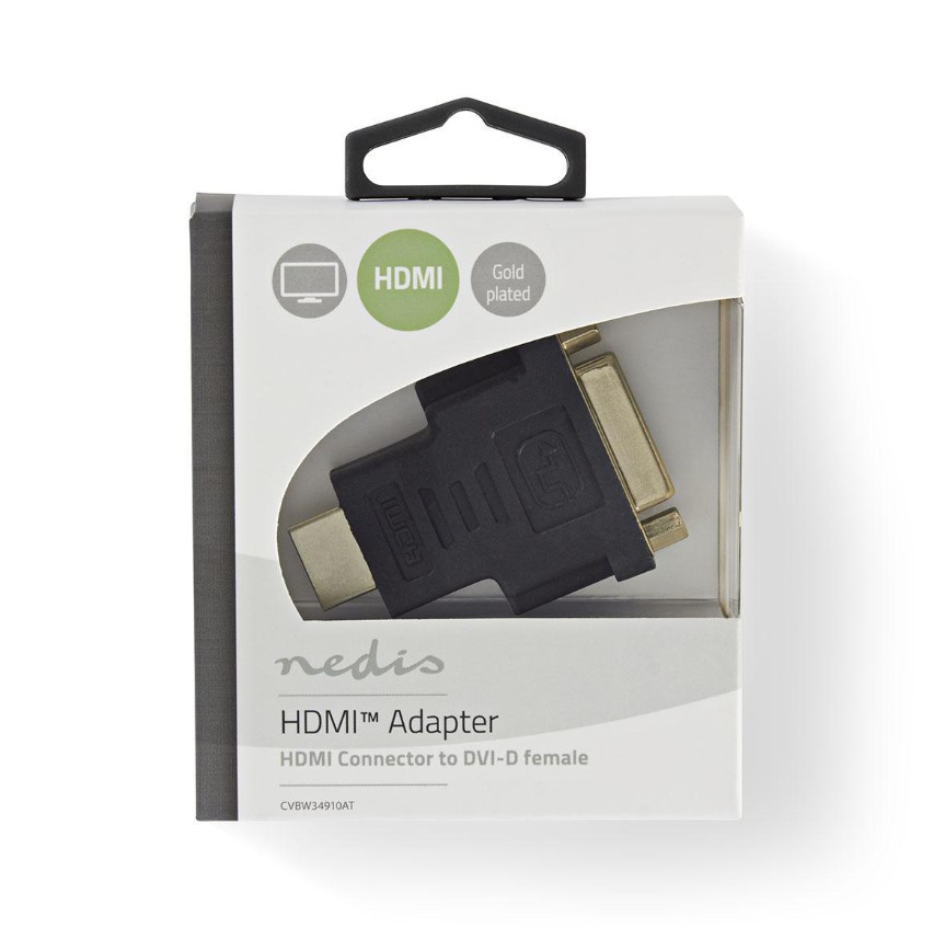 Nedis HDMI adapter, HDMI - DVI-D 24+1-Pin Female, Highline