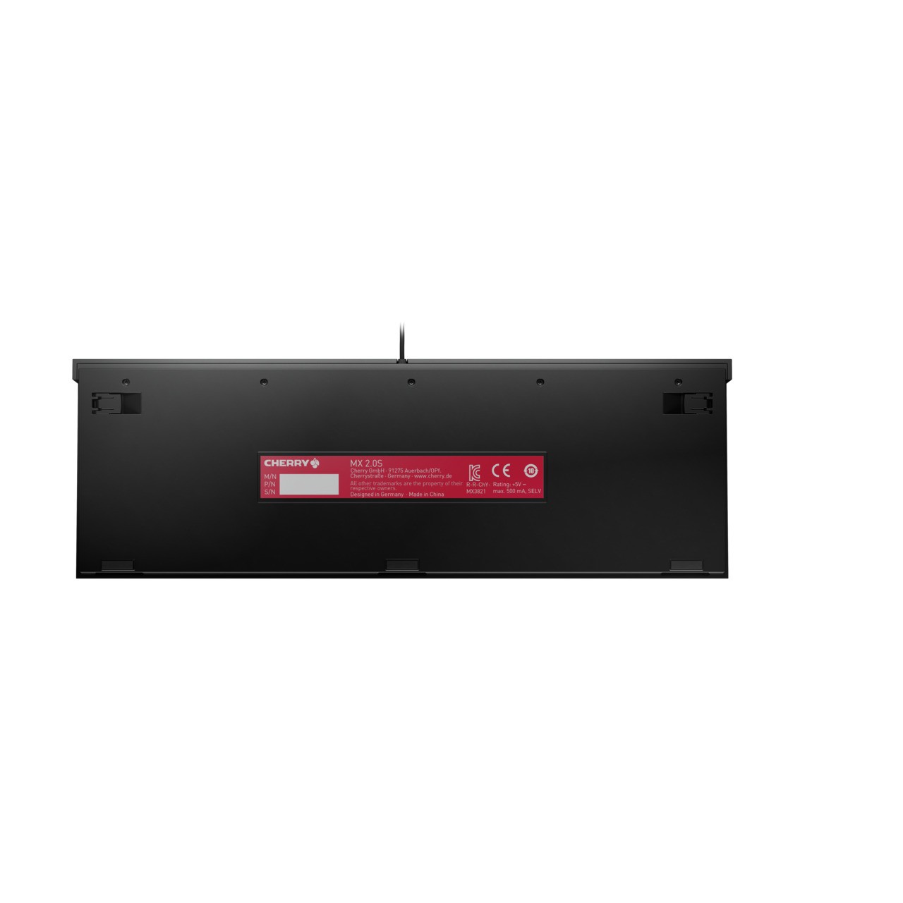 Cherry MX 2.0S RGB MX Blue, Zwart