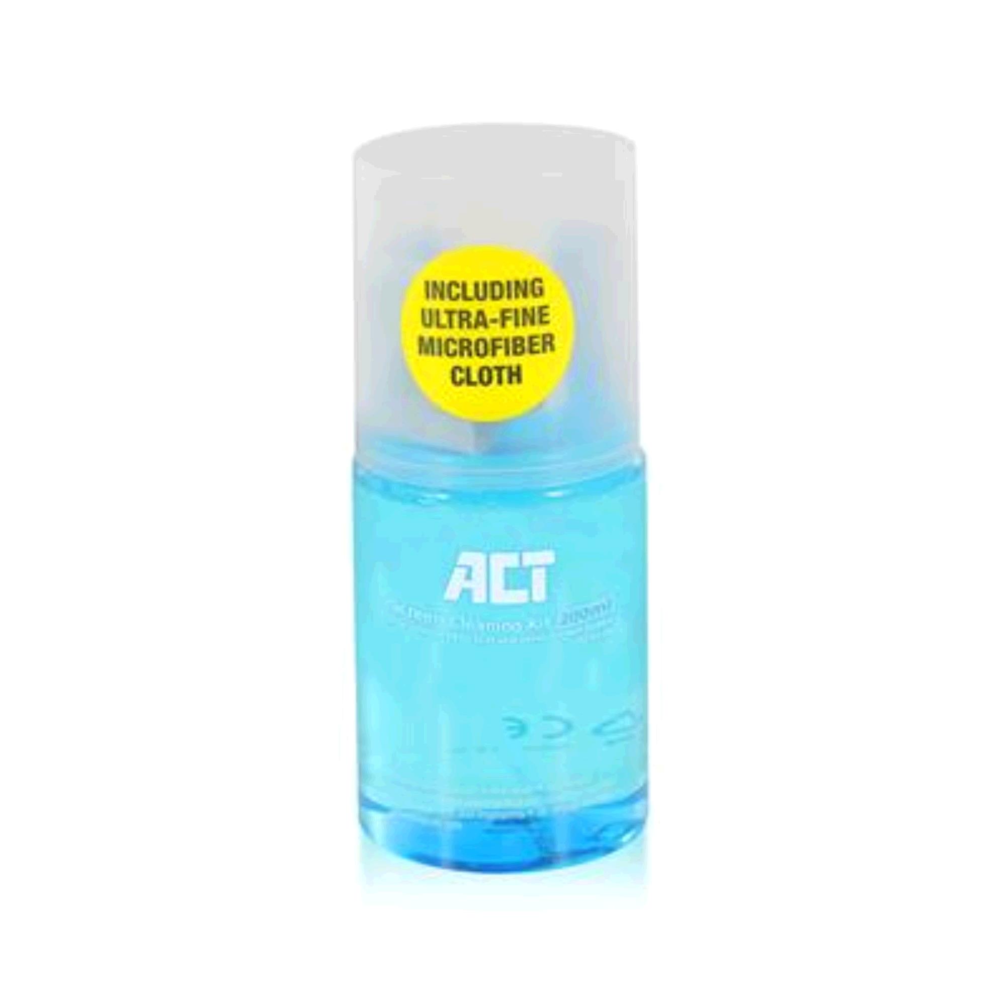 ACT Schoonmaak vloeistof 200ml, met reinigingsdoekje