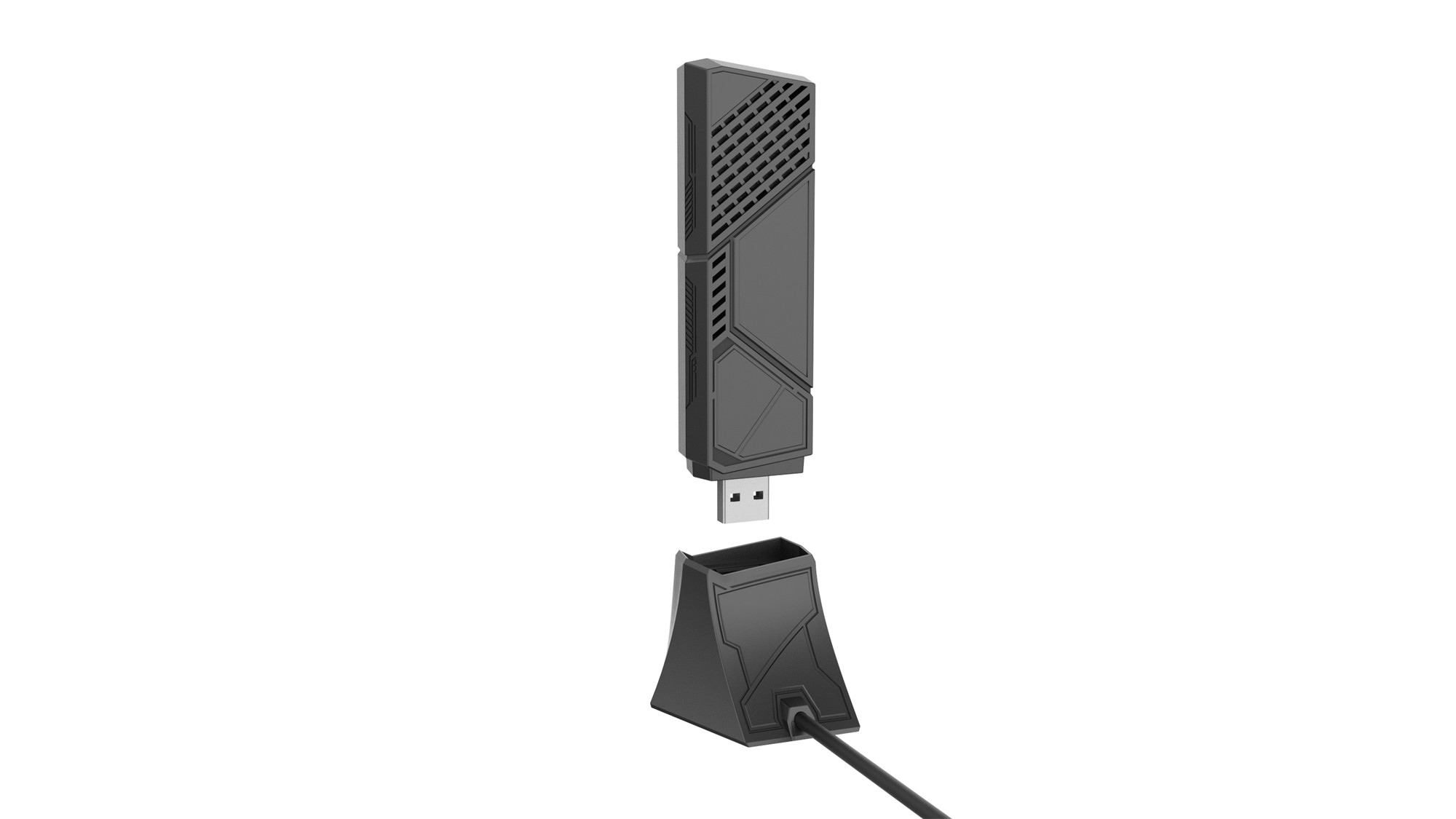 ASUS ROG USB-BE92 Wi-Fi 7 USB3.0 Netwerk Adapter