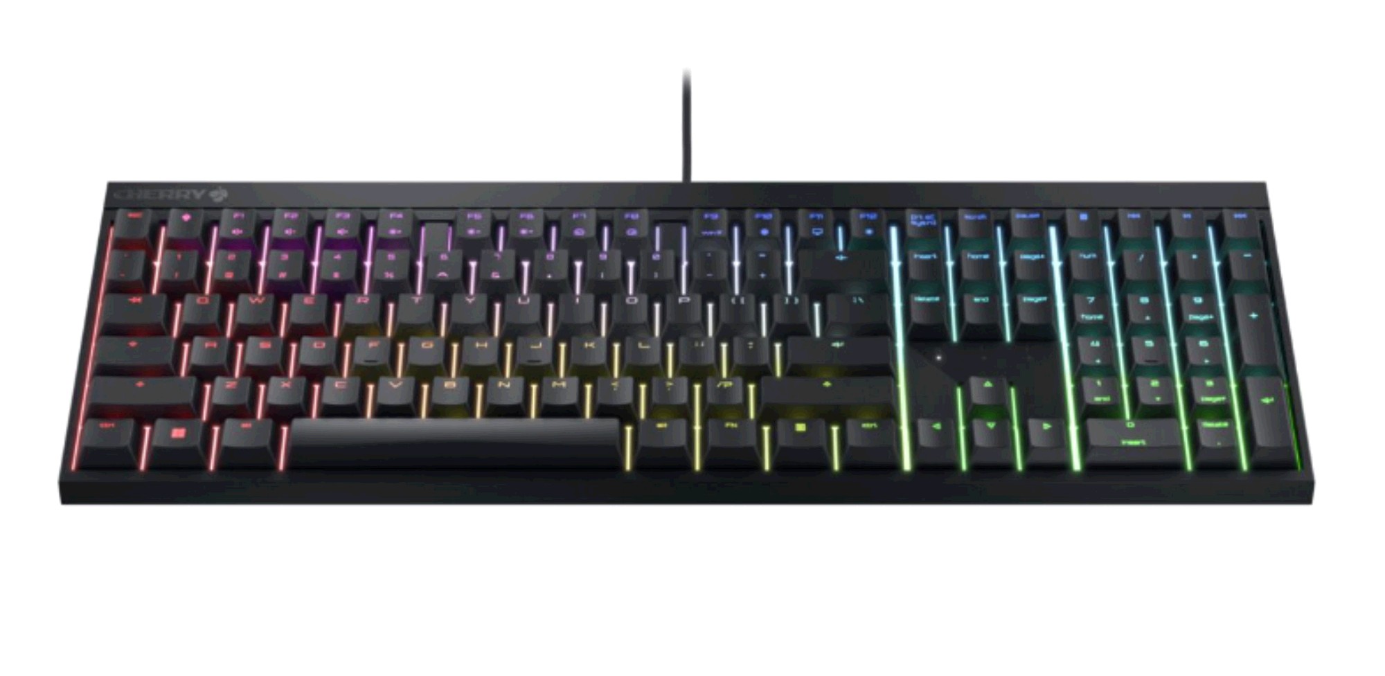 Cherry MX 2.0S RGB MX Blue, Zwart