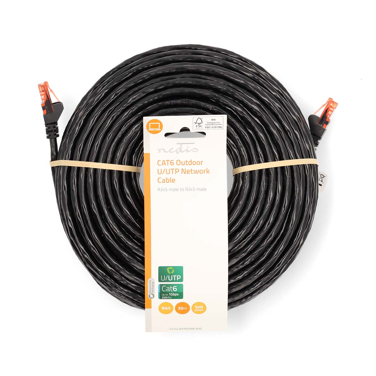 Nedis CAT6 UTP | CCGL85900BK300