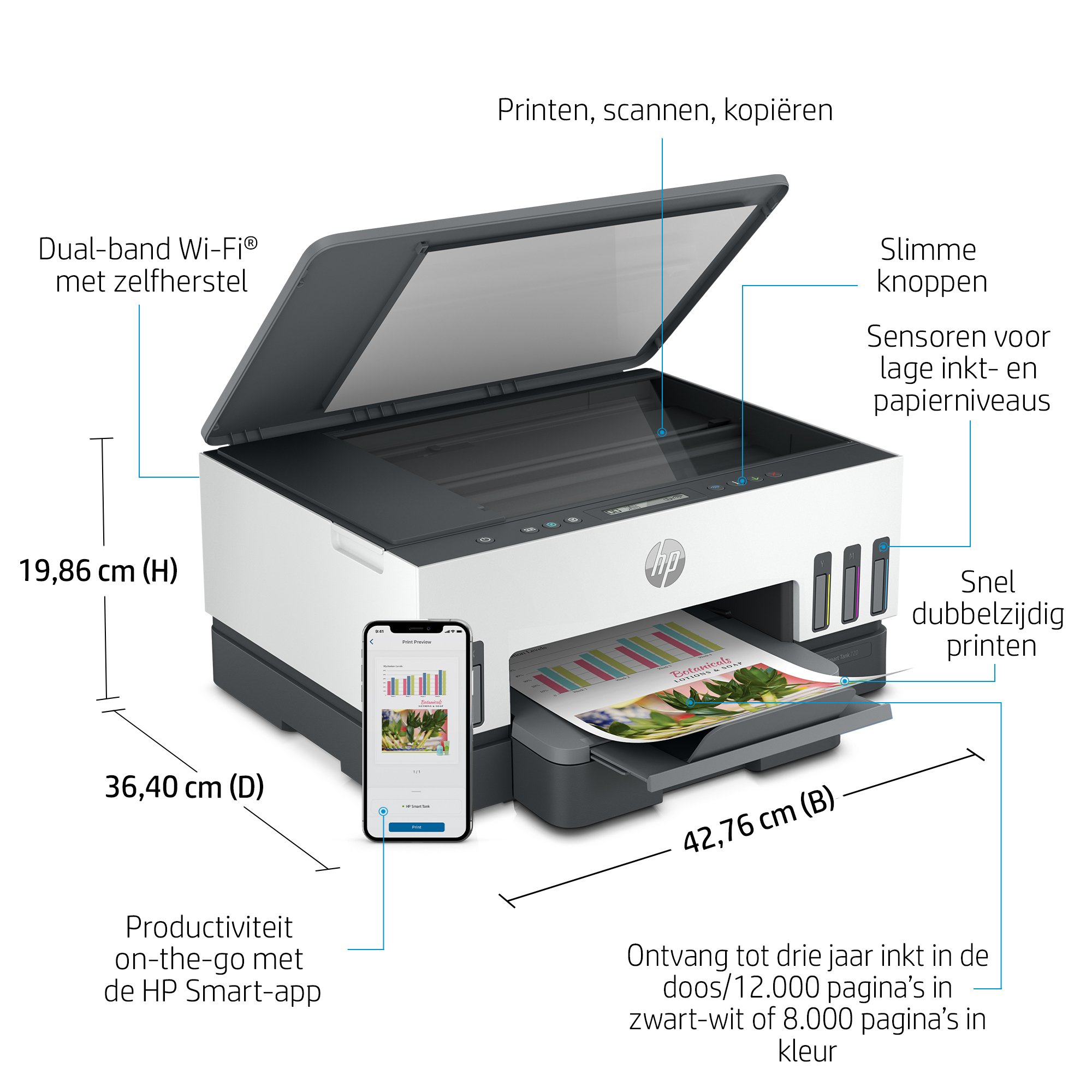 HP Smart Tank 7005 All-in-One Printer - WiFi