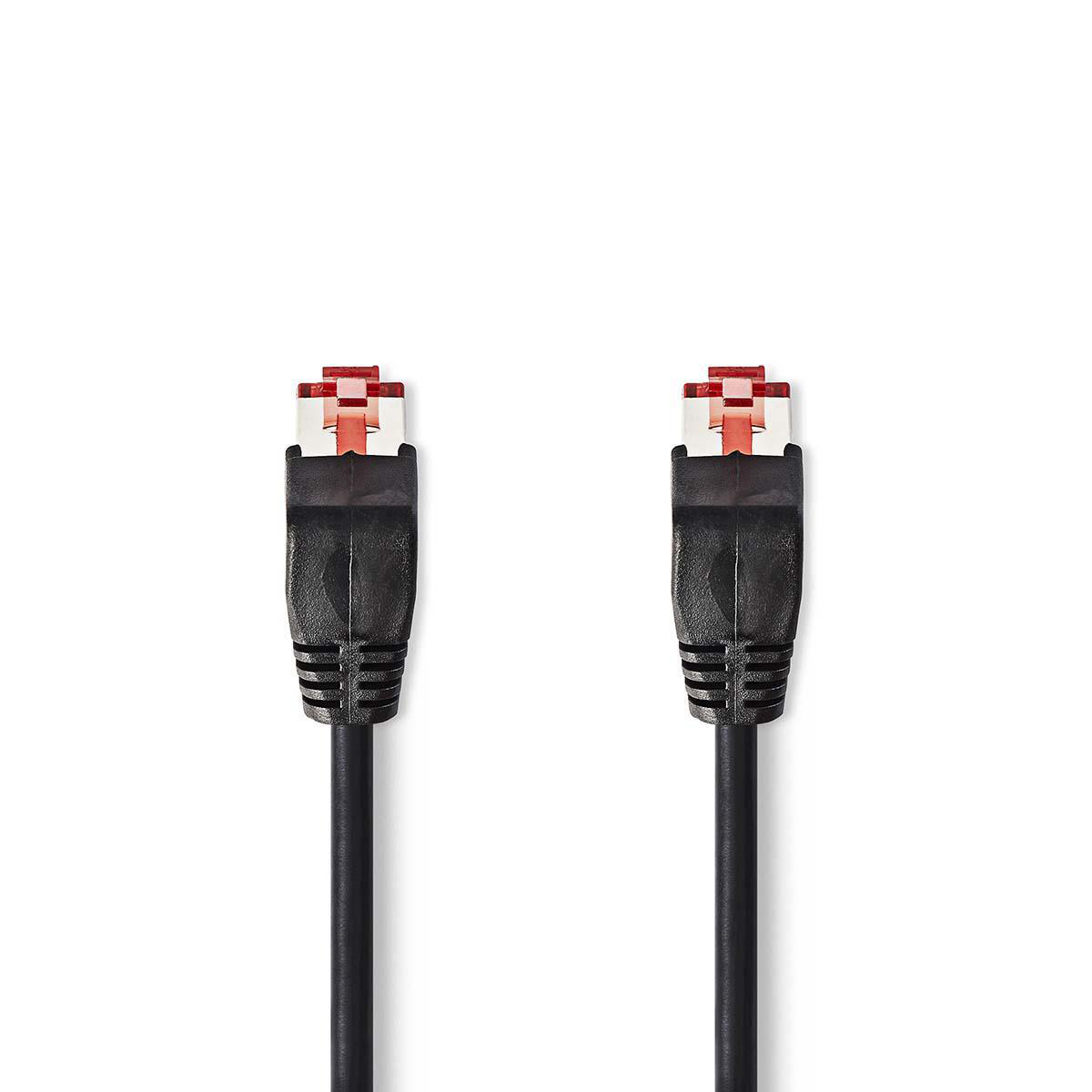 Nedis UTP CAT6 Netwerkkabel RJ45 1m, zwart