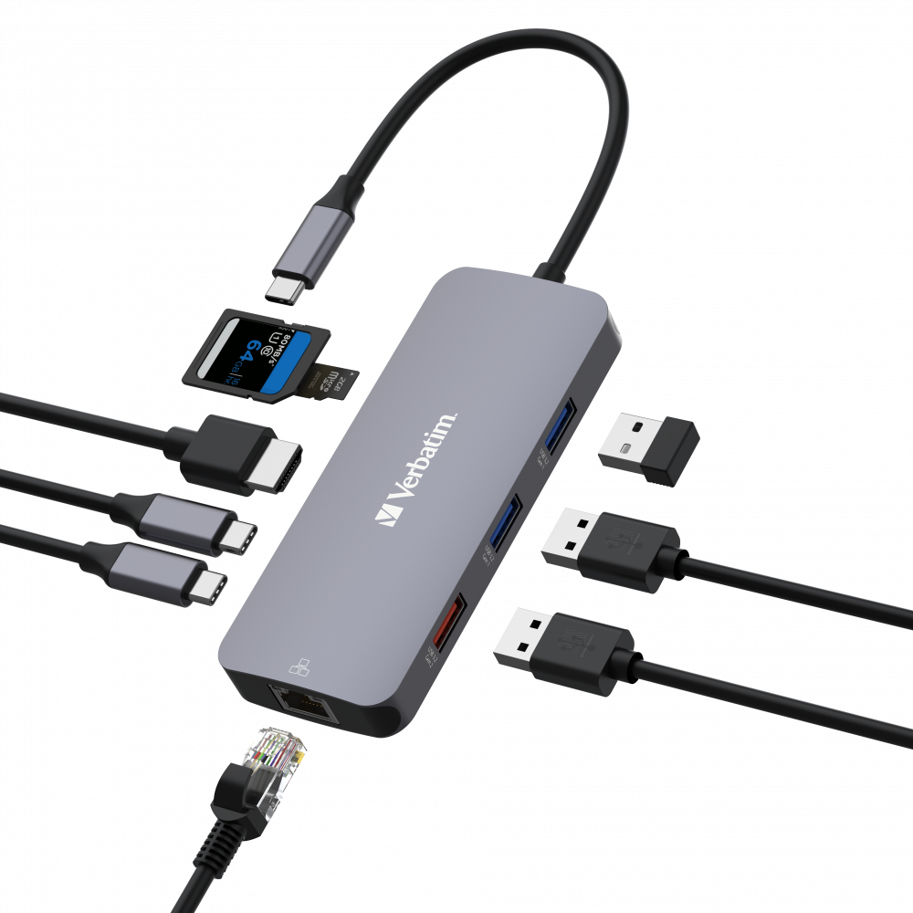 Verbatim USB-C Pro Multiport Hub HDMI 4K
