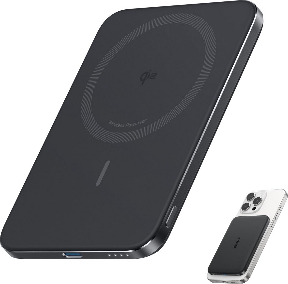 Anker Nano Magnetisch Draadloos 5.000mAh 15W Zwart