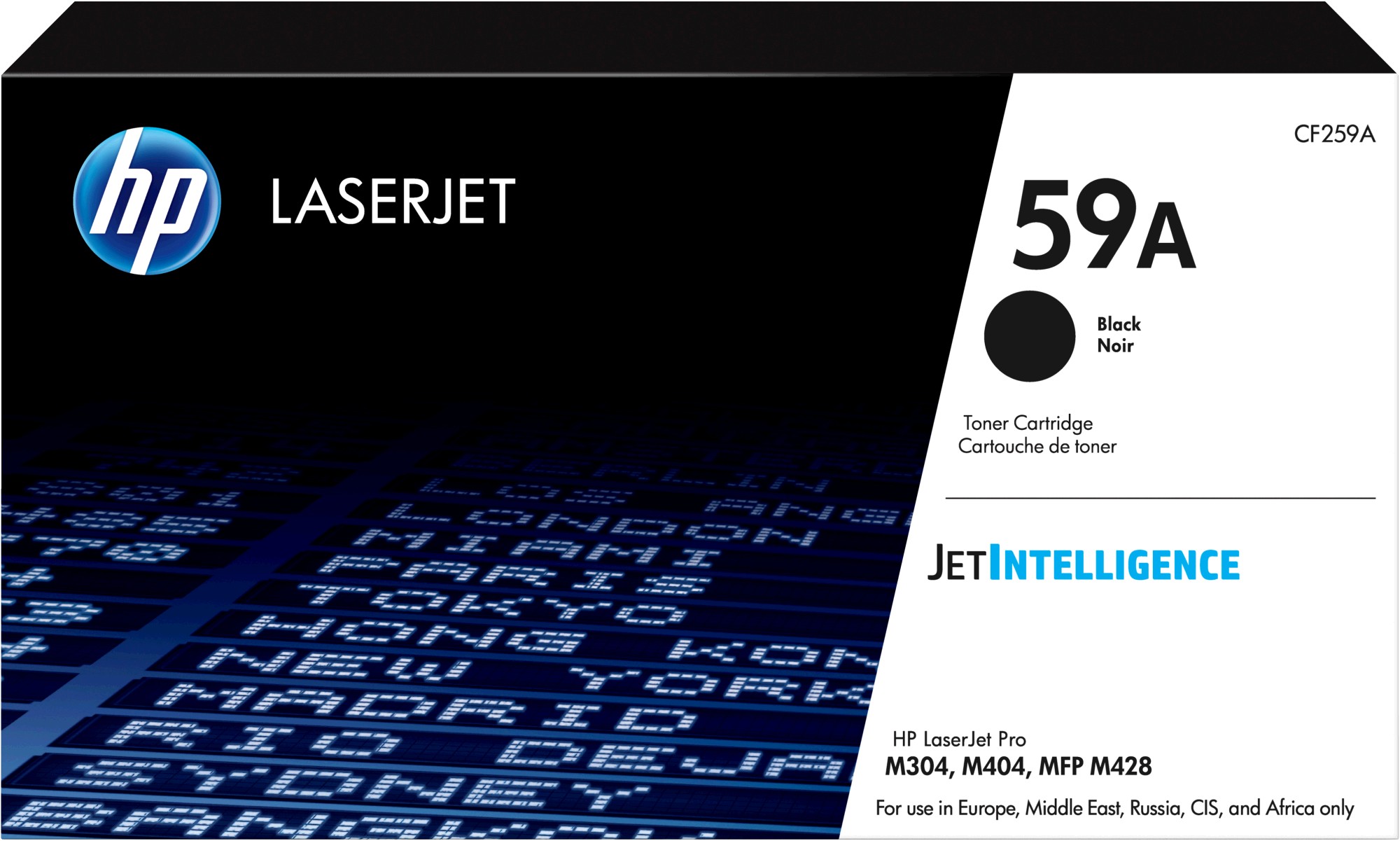 HP Toner CF259A (59A) Zwart
