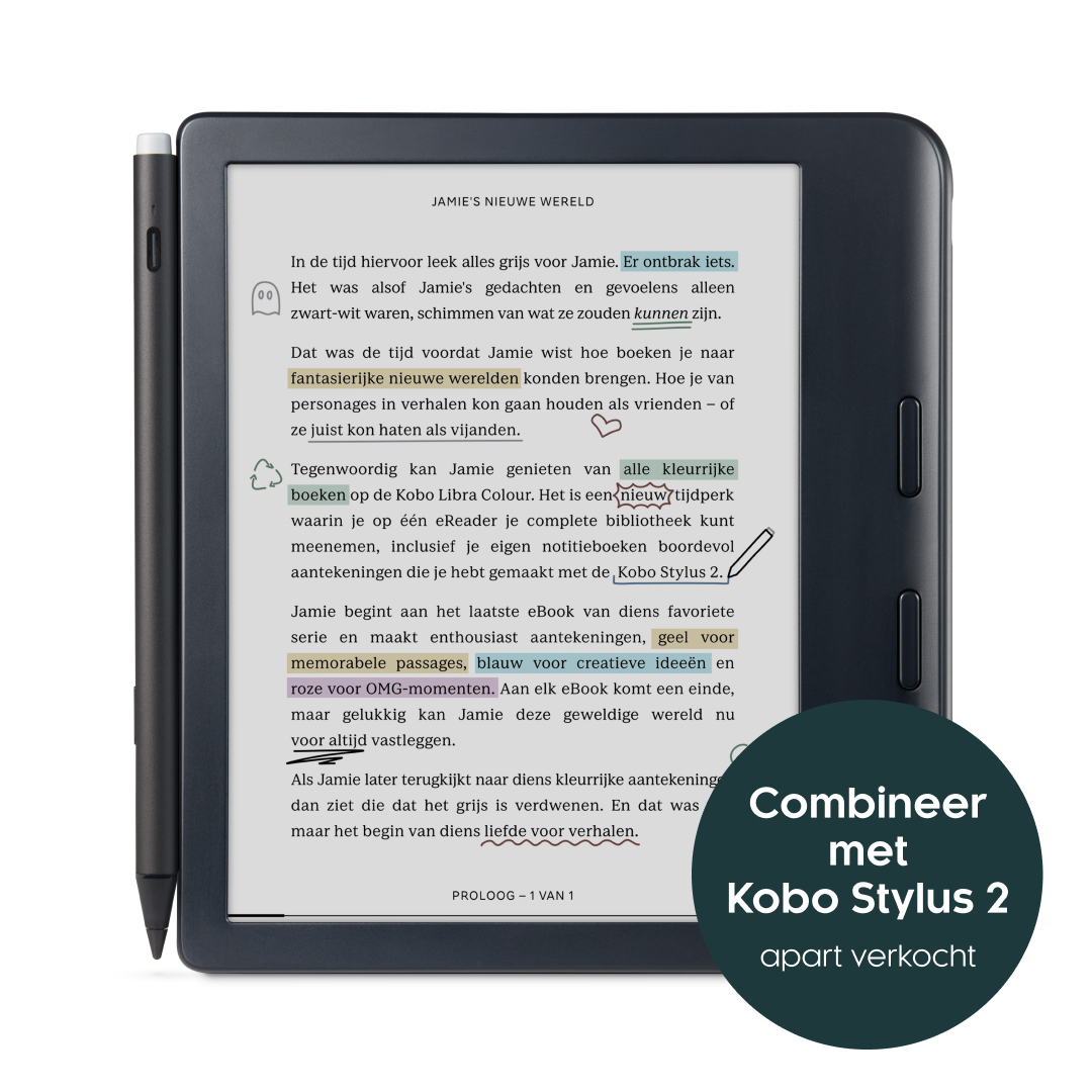 Kobo Libra Colour Zwart