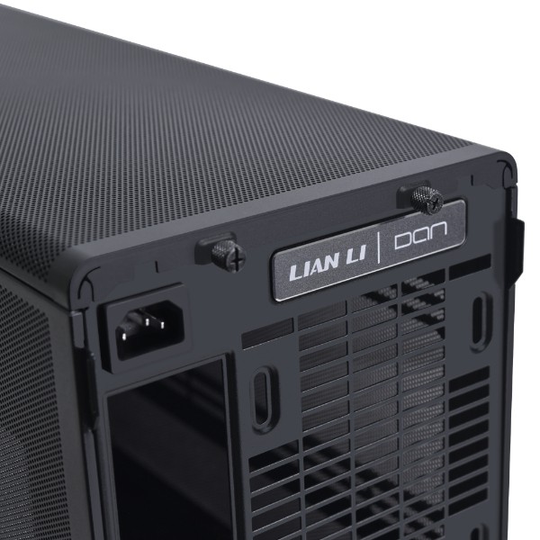 Lian Li DAN Cases A3 Micro-ATX - Wood edition zwart