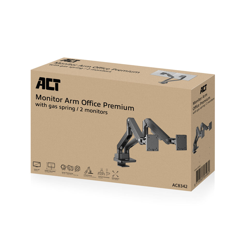 ACT Monitor Bureausteun AC8342