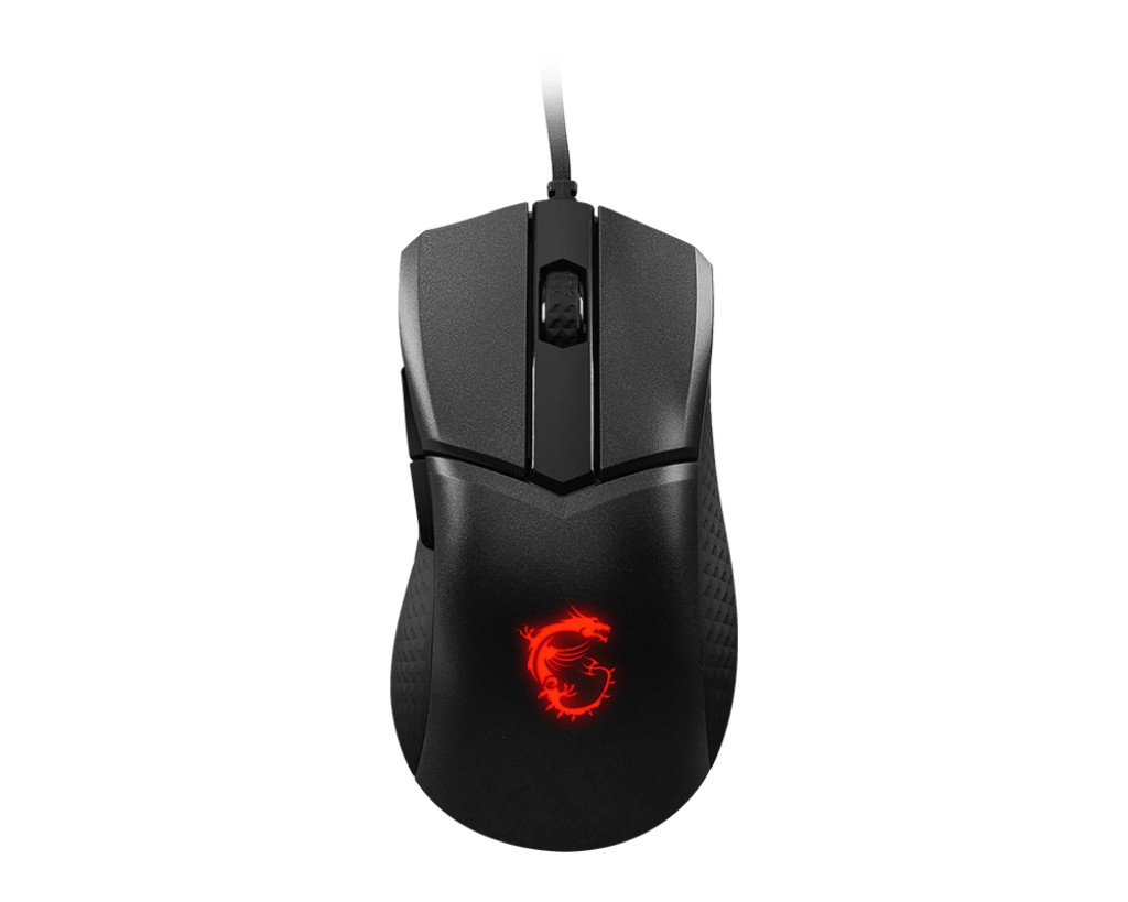 MSI Clutch GM31, Bedraad, Zwart
