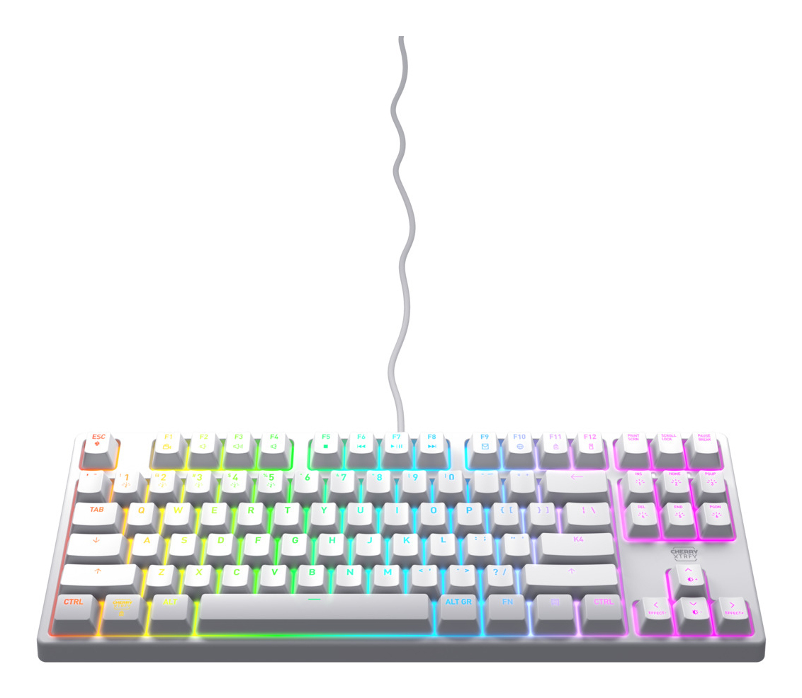 Cherry Xtrfy K4V2 RGB TKL Wit