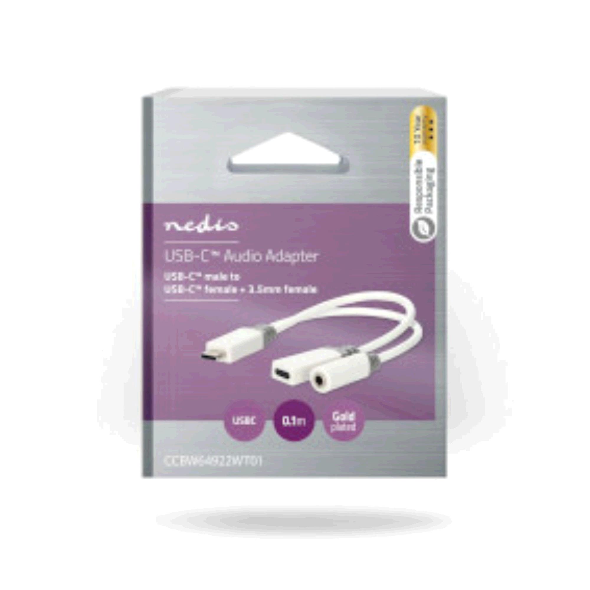 Nedis CCBW64922WT01 | USB-C