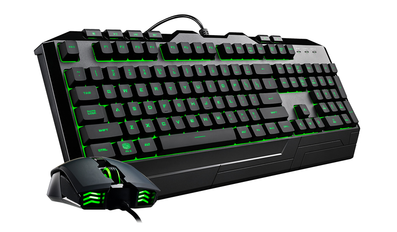 Cooler Master Devastator 3, RGB, Black, toetsenbord & muis combo