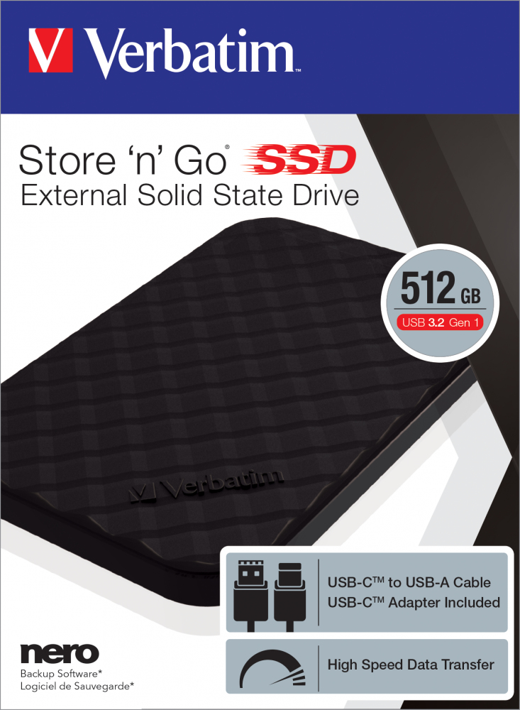 Verbatim Store 'n Go SSD 512GB