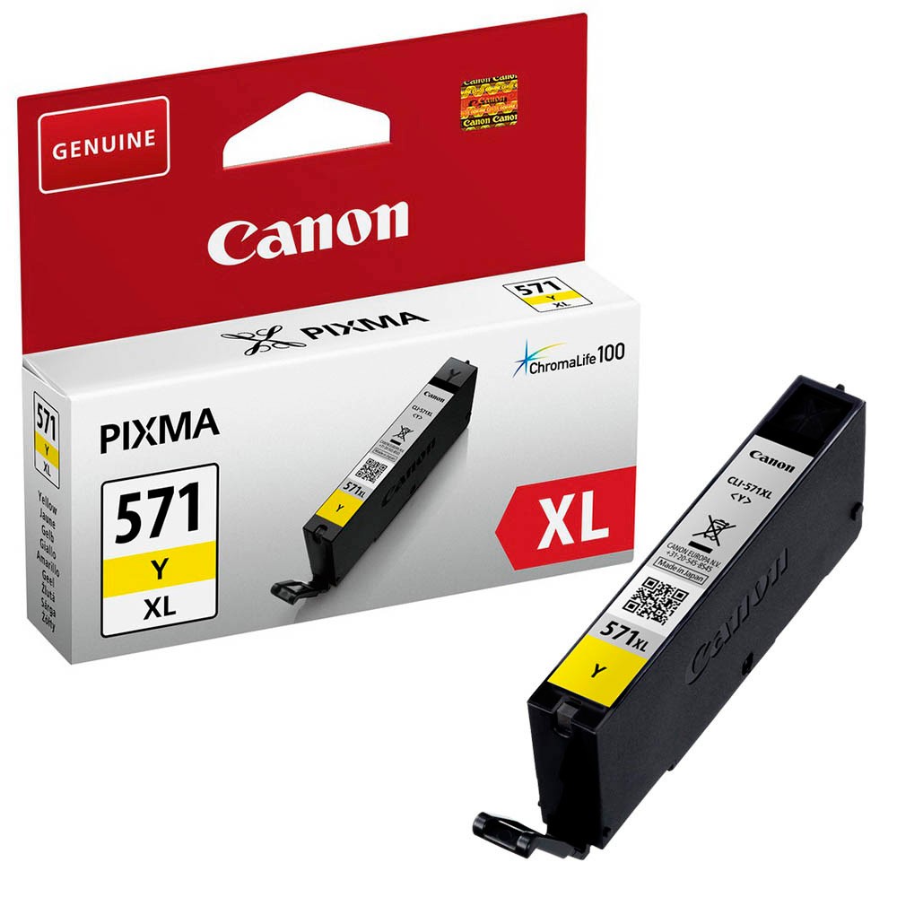 Canon CLI-571XL Geel