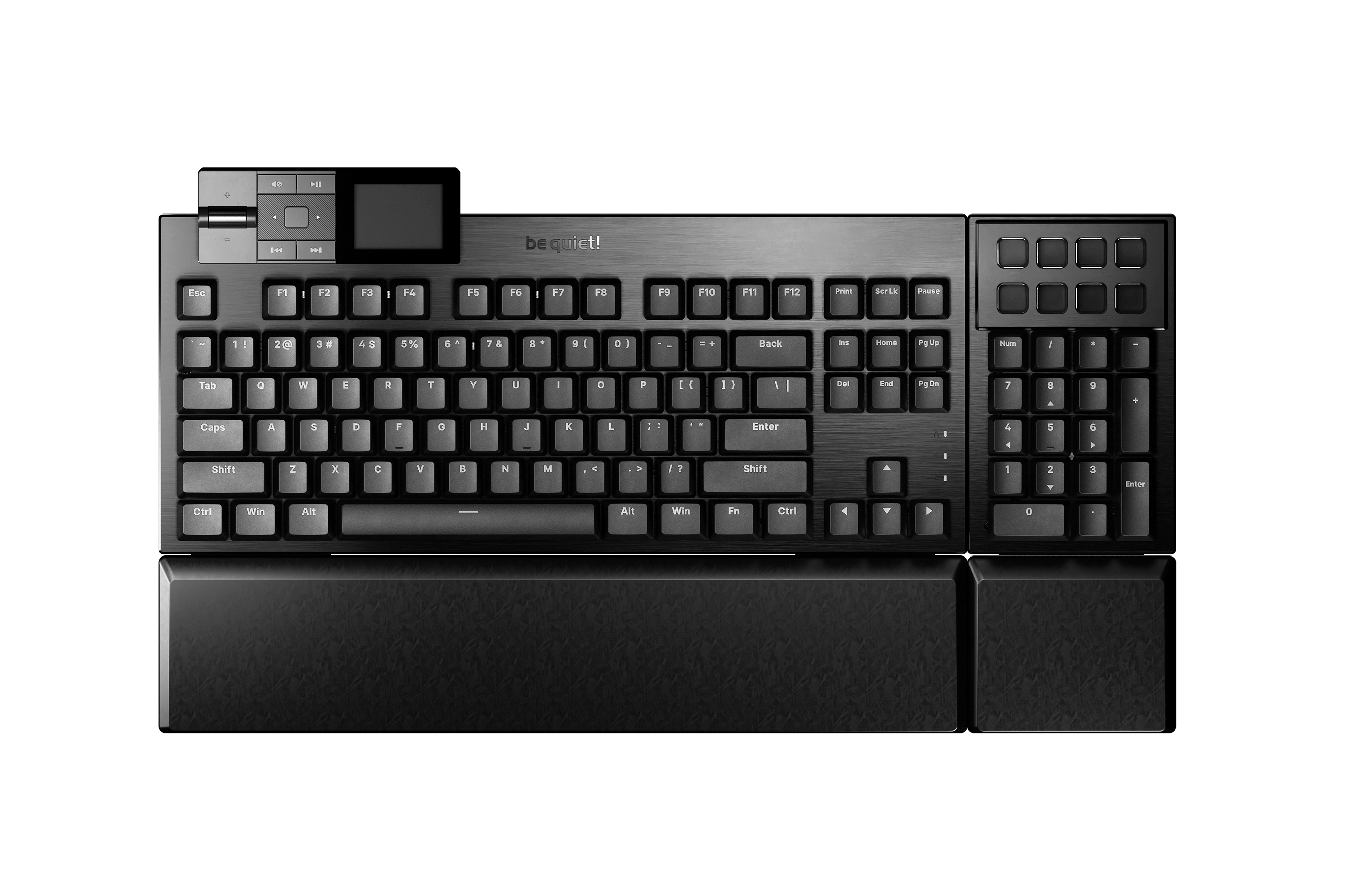 be quiet! Dark Mount Modulair Keyboard - Silent Linear Switches