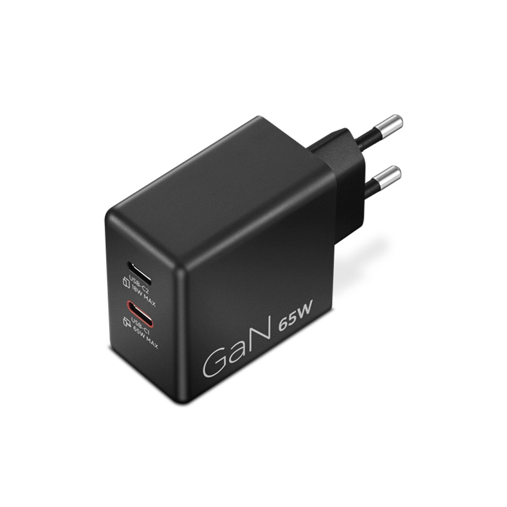 Lenovo Dual USB-C 65W GaN Lader