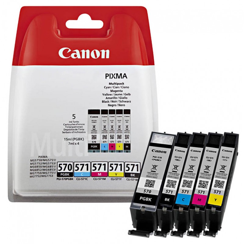 Canon PGI-570/CLI-571 PGBK/BK/C/M/Y Multipack