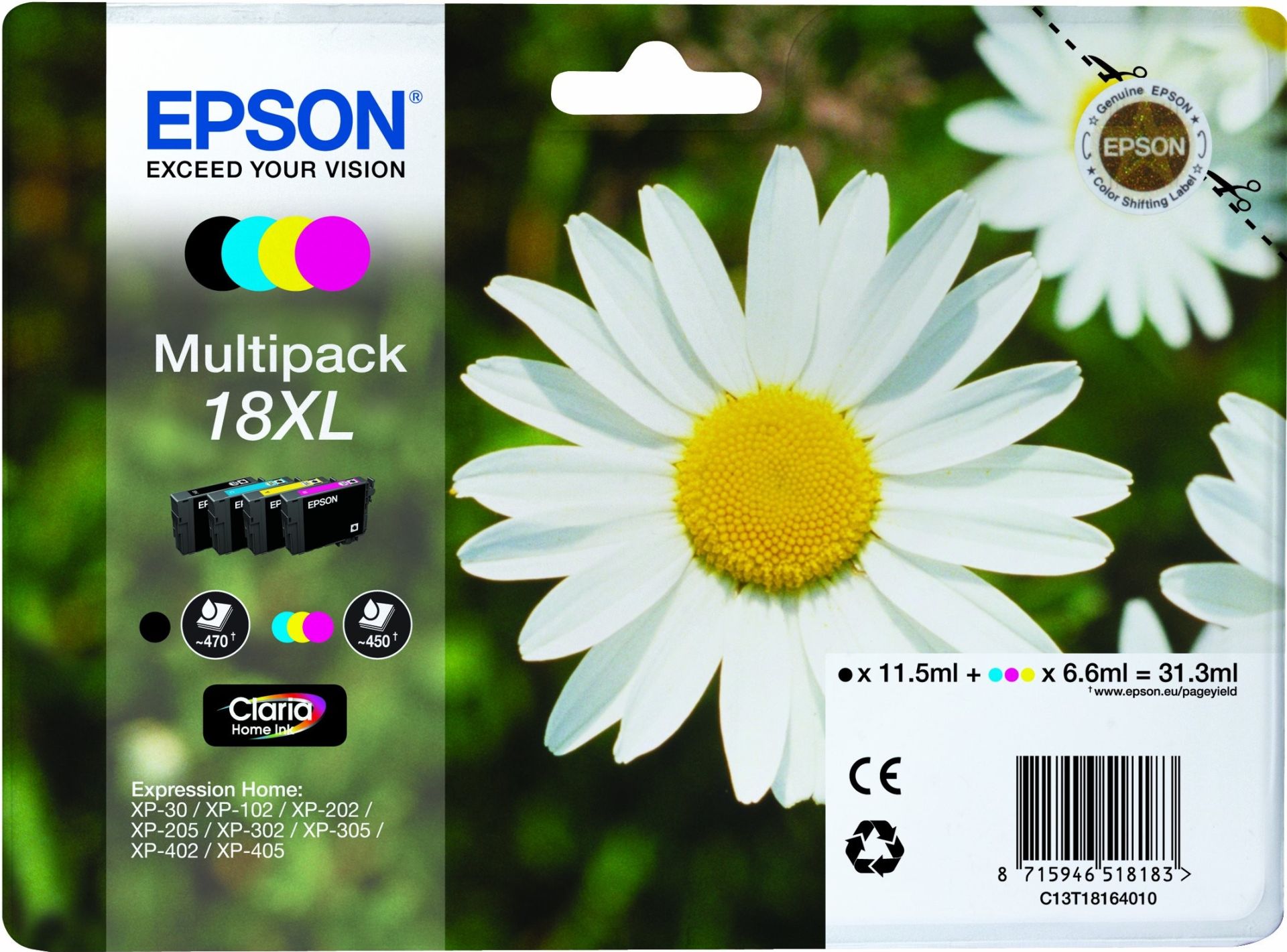 Epson 18XL Margriet Multipack