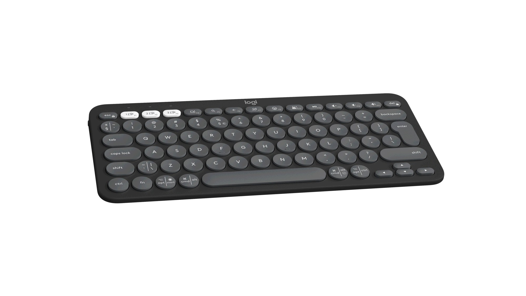 Logitech Pebble Keys 2 K380s Grafiet