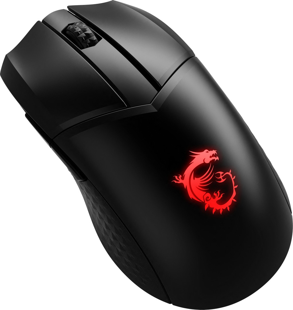 MSI Clutch GM41, Draadloos, Zwart